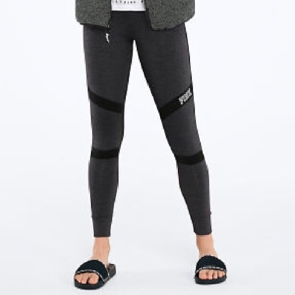 🖤SALE-NWT! PINK CAMPUS COLORBLOCK LEGGINGS🖤 - Picture 2 of 8